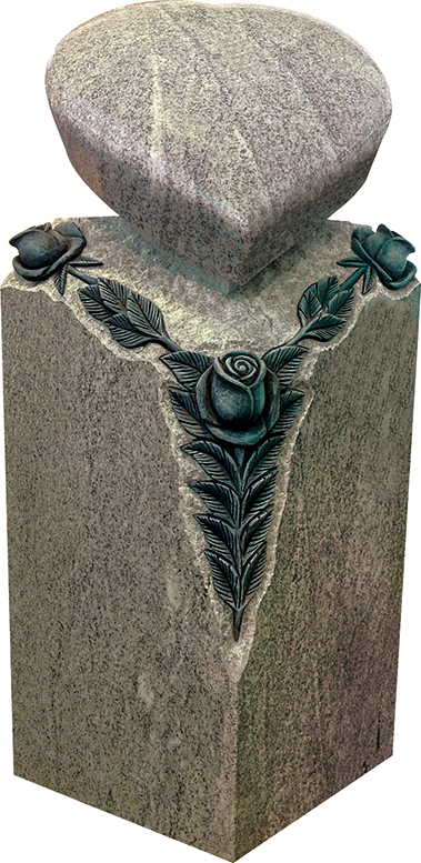 OD281 easy bright multi-colored headstone