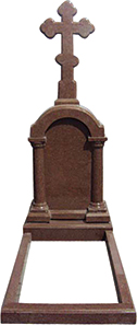 OD418 easiest simple headstone
